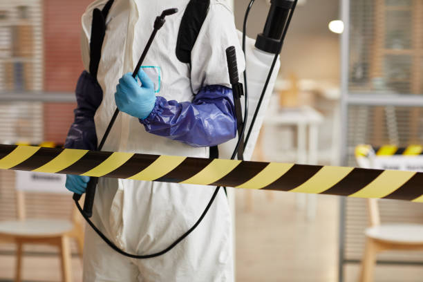 Professional Blood Cleanup technician working in Buckley, WA